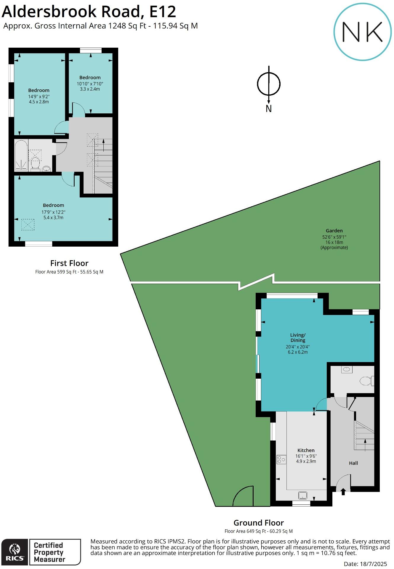 Aldersbrook Wanstead, London, E12 5DH floorplan