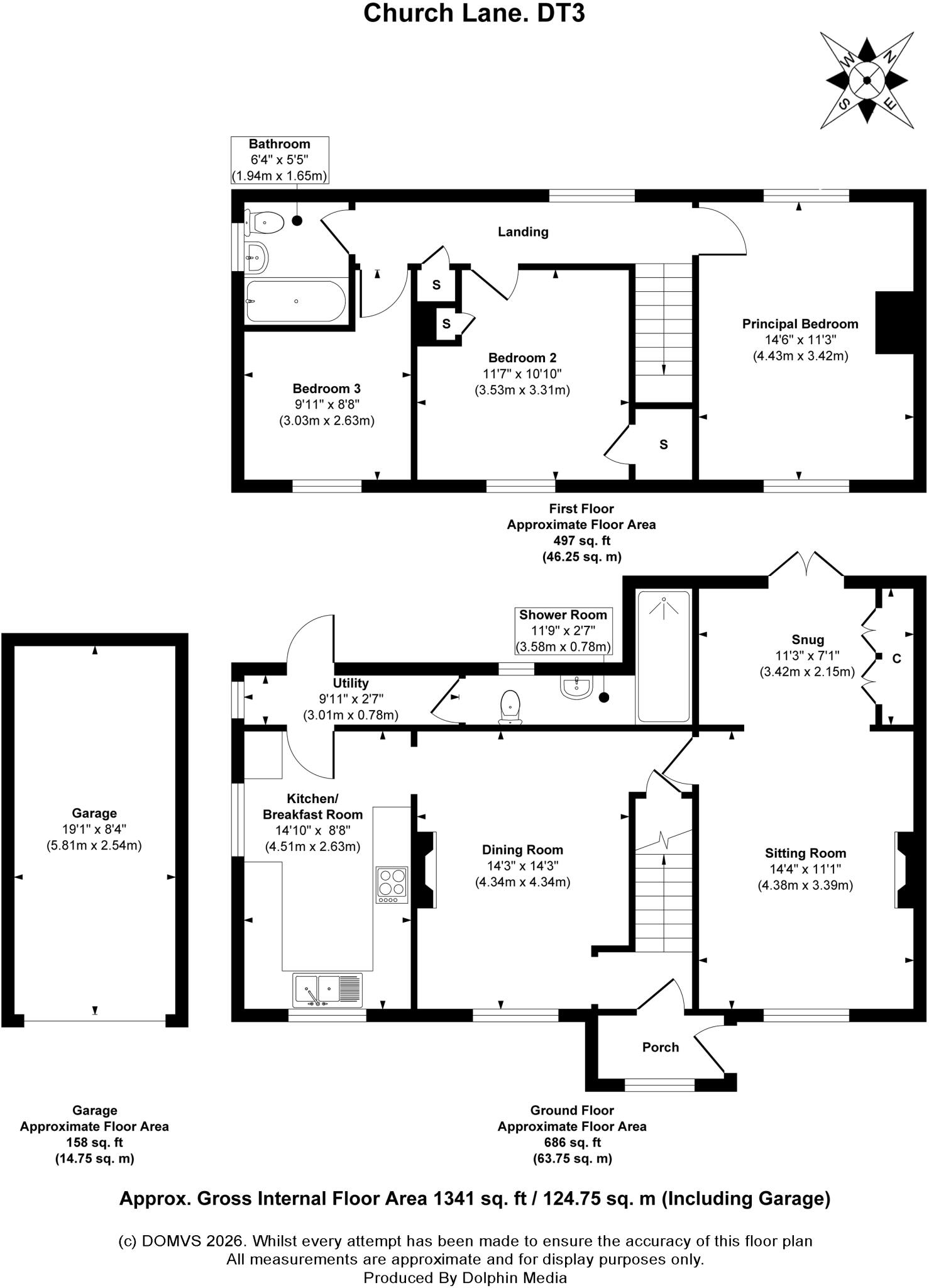 Osmington, Weymouth, Dorset floorplan