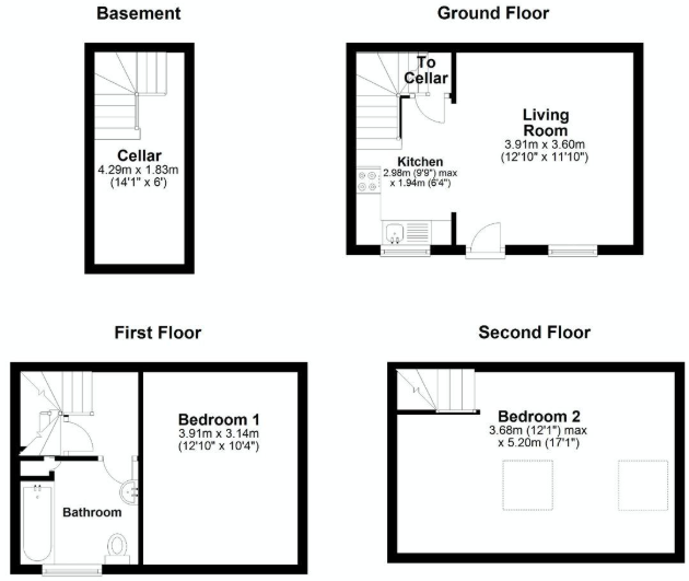 Glen View Street, Todmorden, OL14 floorplan