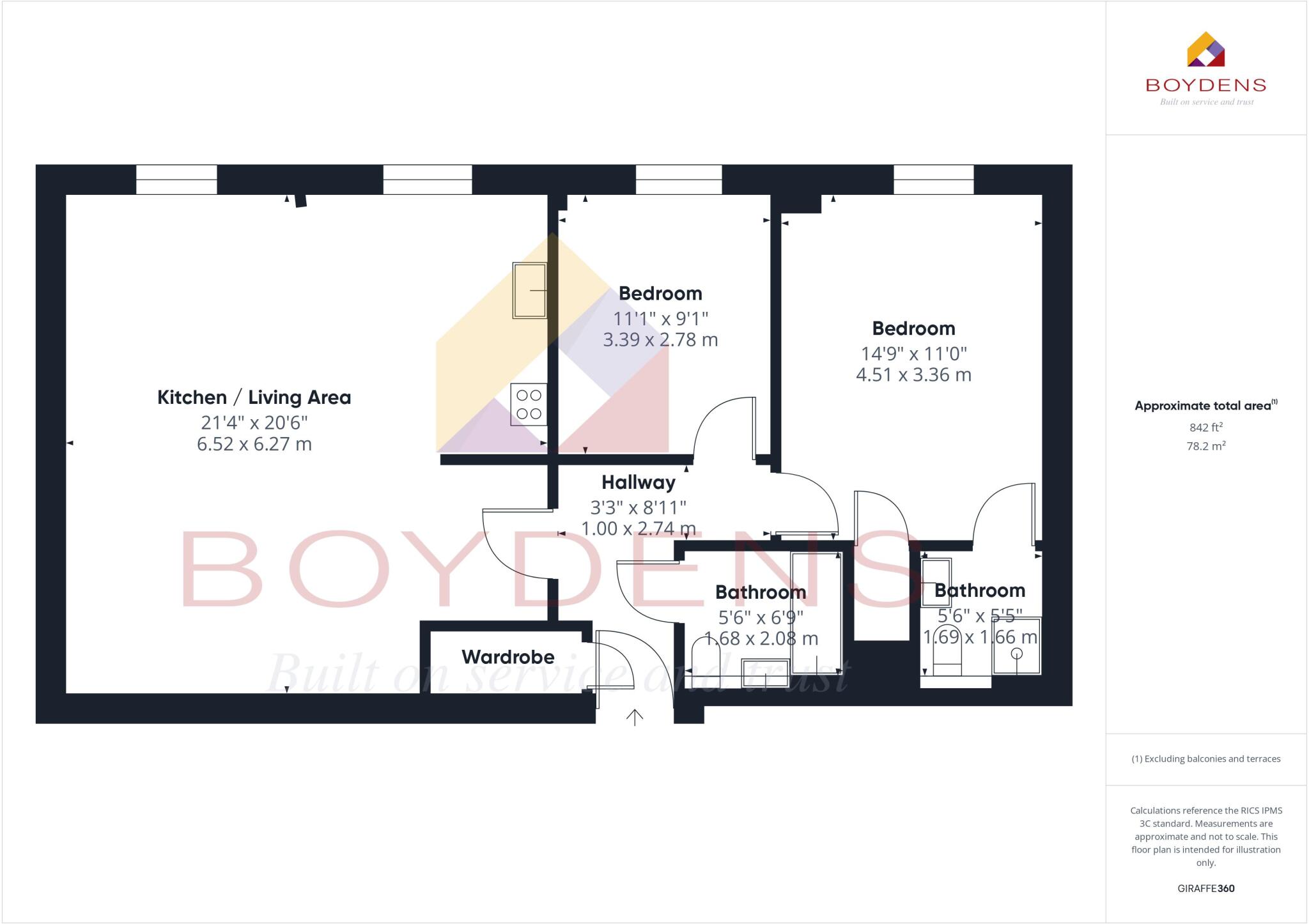 Free Rodwell House, Mistley floorplan