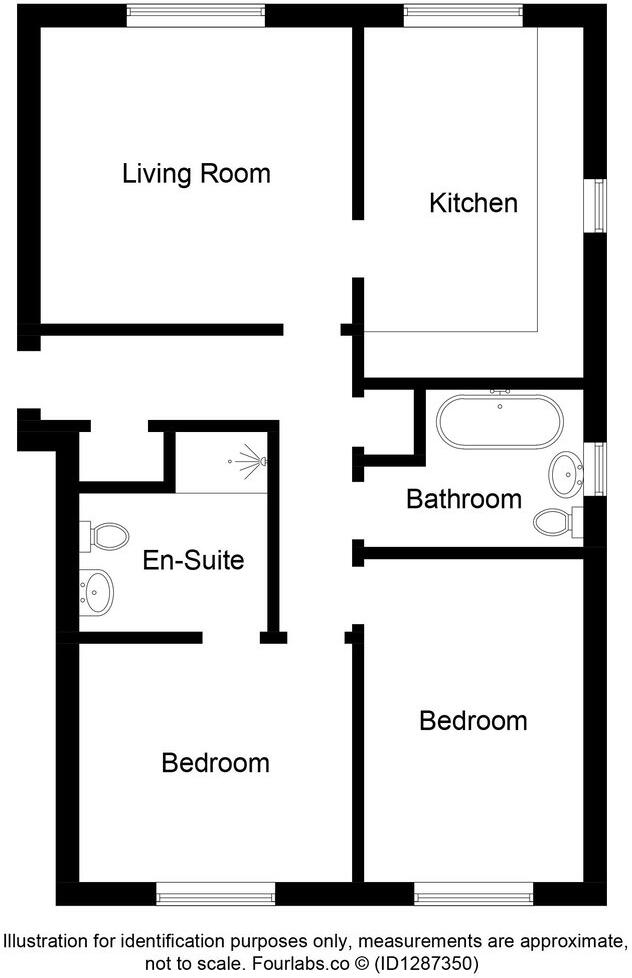 3 Broomhall Court, Inverness, IV2 5JJ floorplan