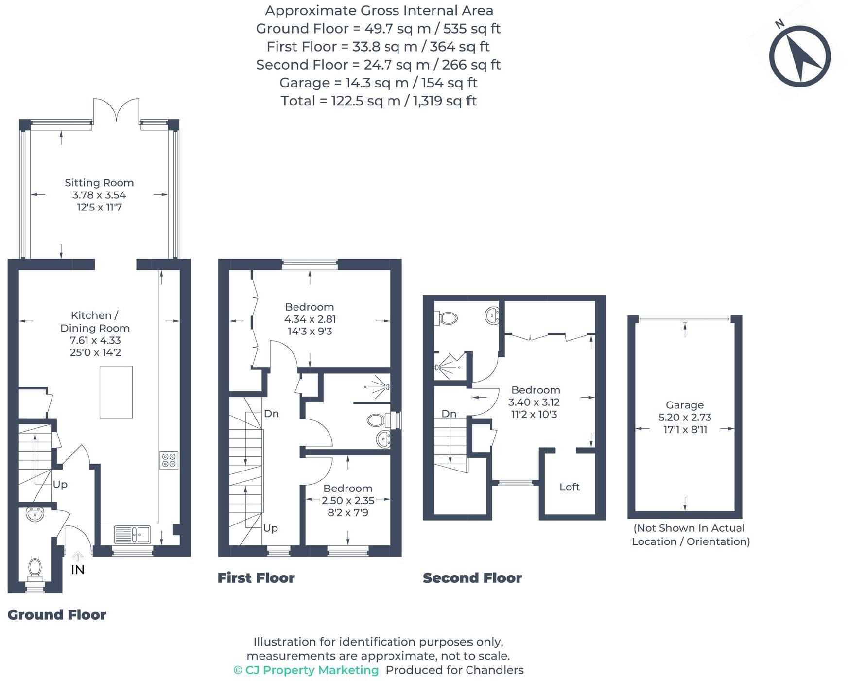 Swale Close, Stevenage, SG1 floorplan