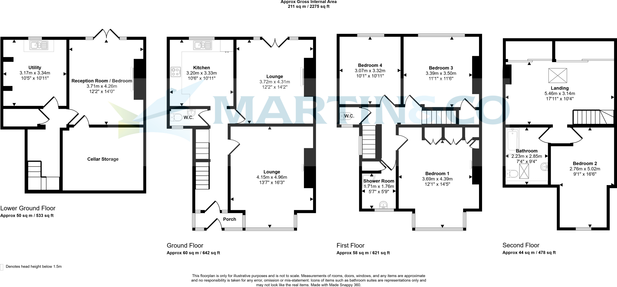 Dallam Road, Shipley floorplan
