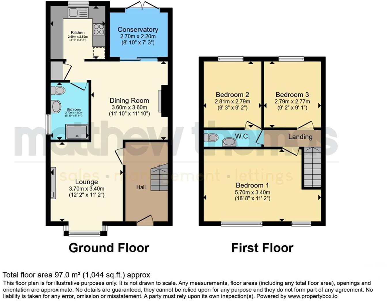 Grange Street, Alfreton floorplan