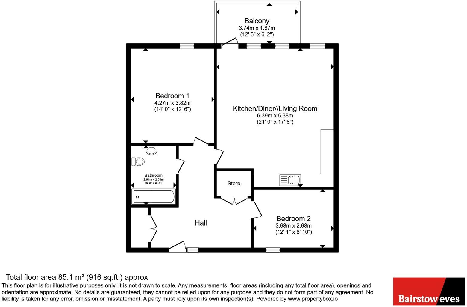 Ketch Street, Barking, IG11 floorplan