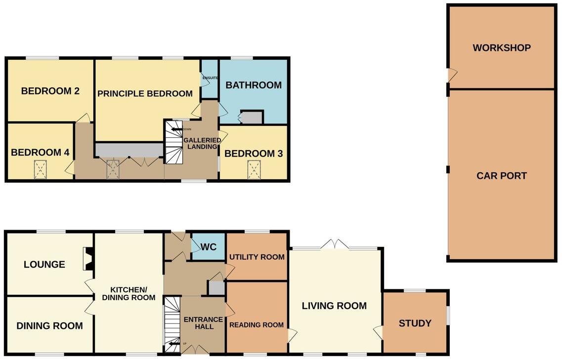 East End, LANGTOFT, PE6 floorplan