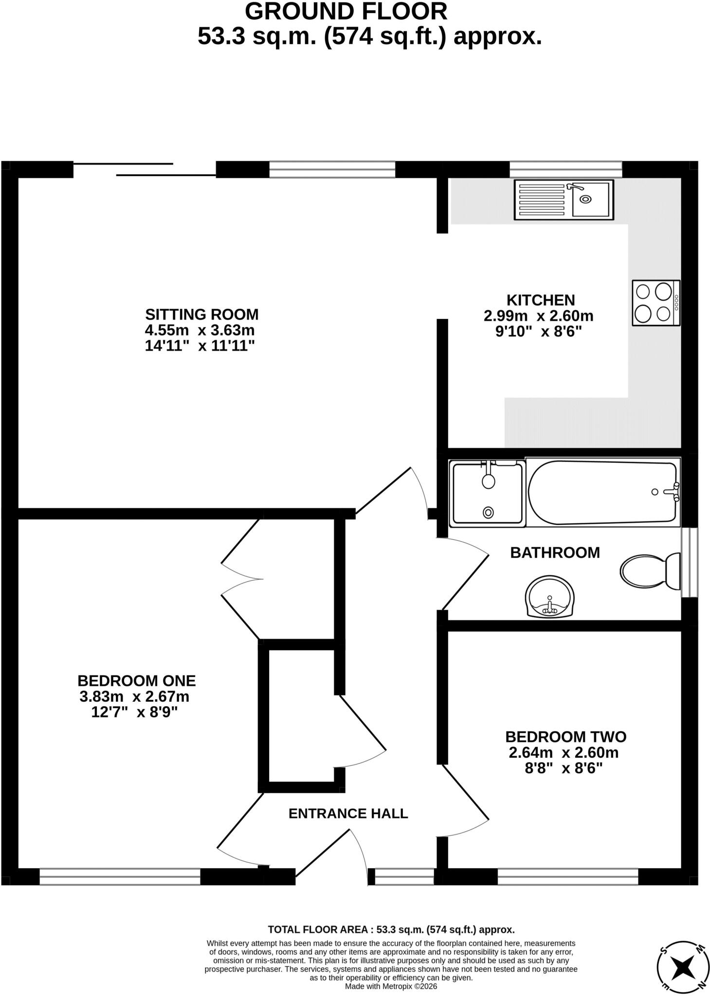 Nettlebed Nursery, Shaftesbury floorplan