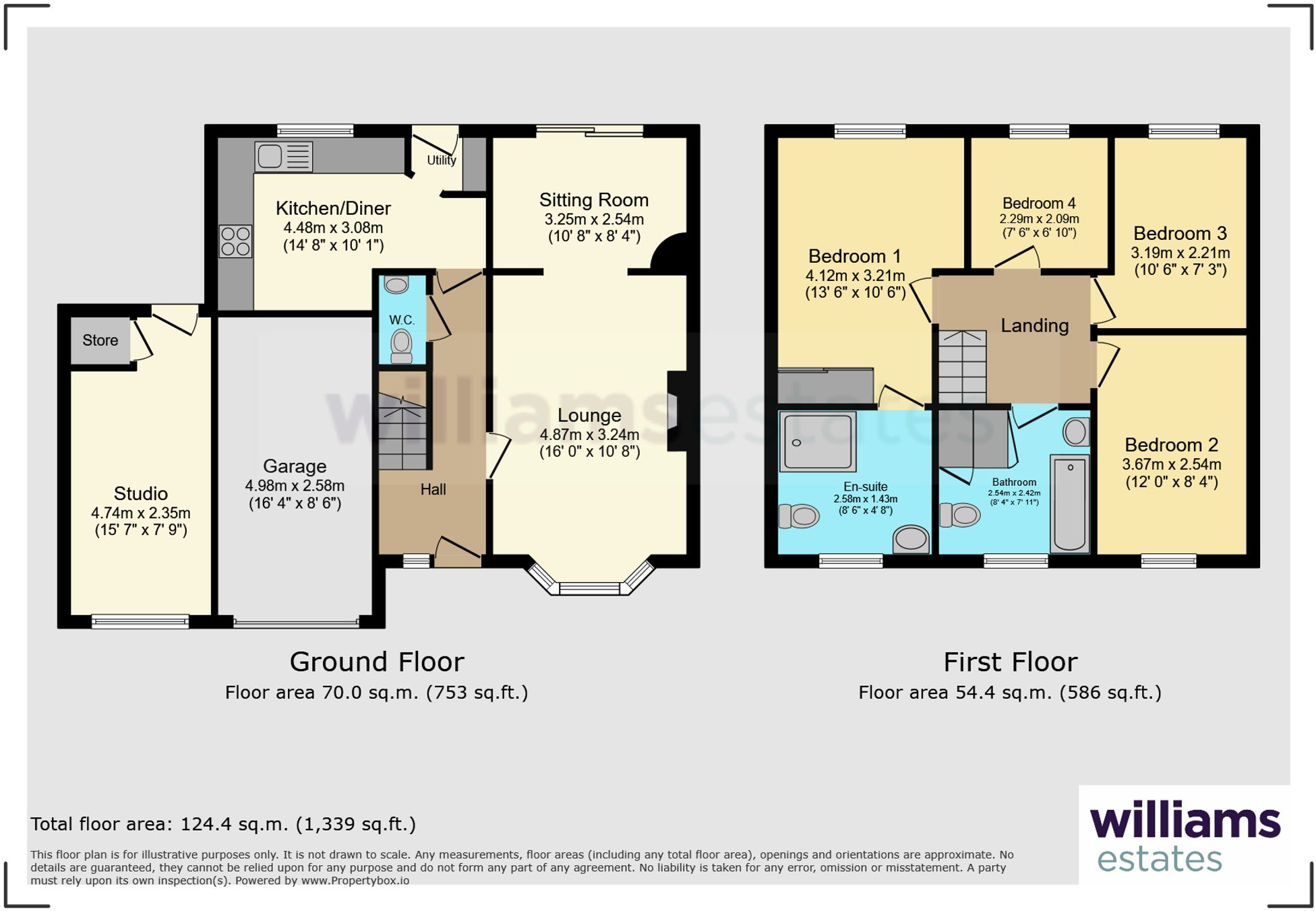 Ffordd Parc Castell, Bodelwyddan, LL18 floorplan
