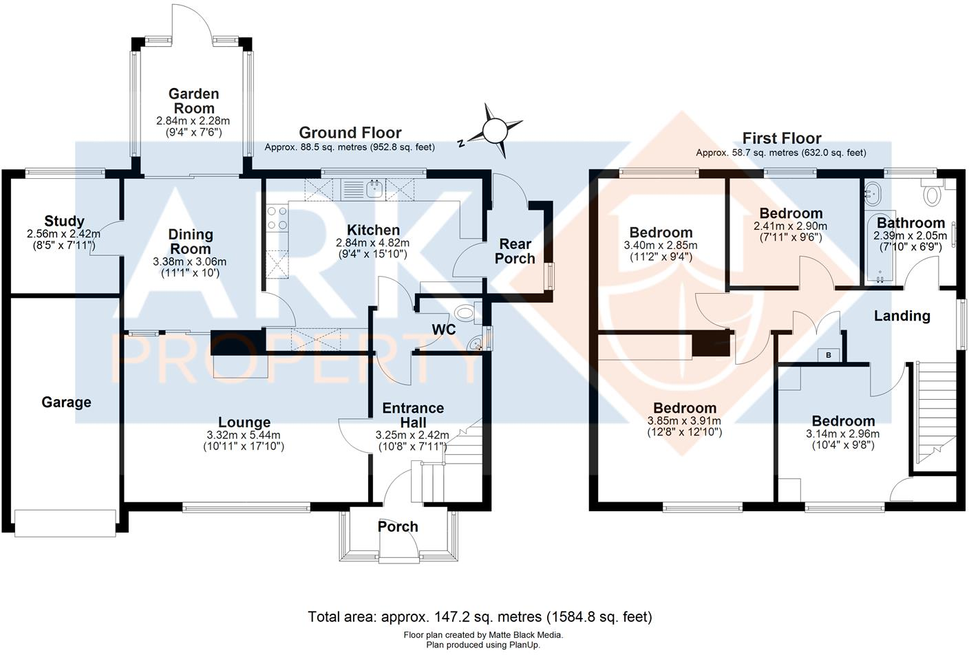 Laxton Gardens, Pinchbeck floorplan