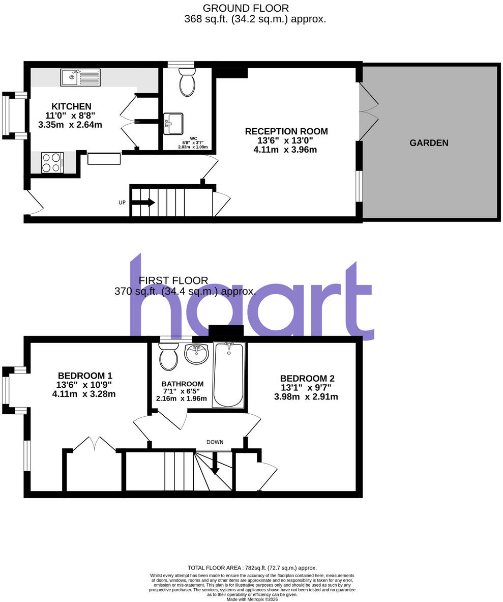 Haygreen Crescent, Swanscombe floorplan
