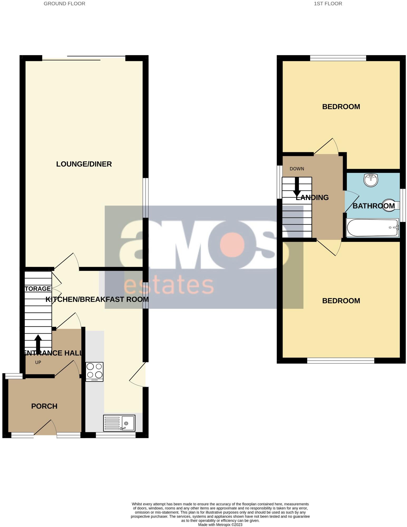 Seymour Road, Hadleigh, Essex floorplan