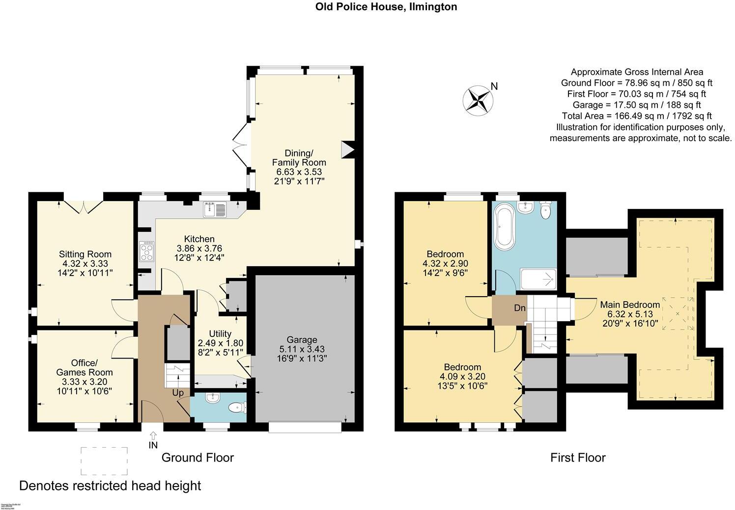 Back Street, Ilmington floorplan
