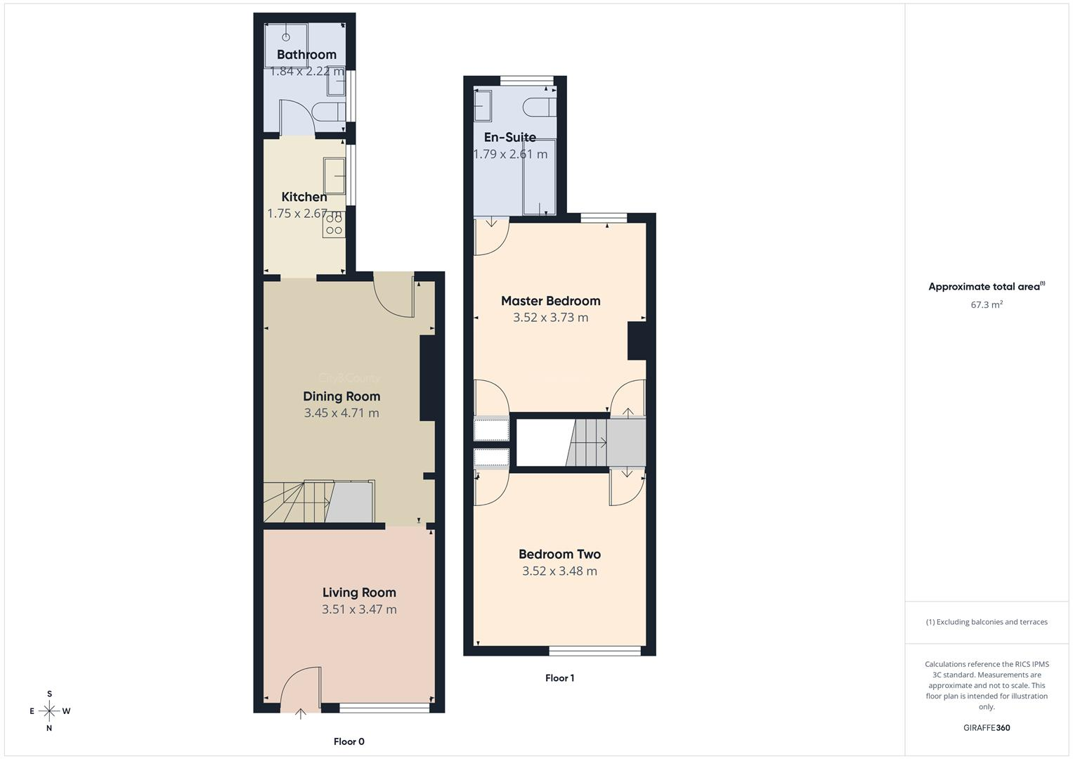 Tower Street, Peterborough floorplan