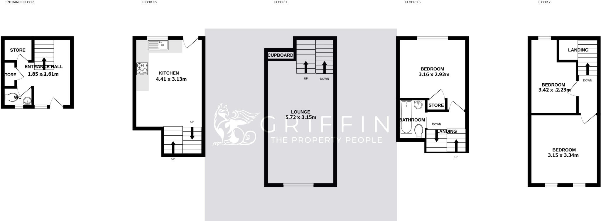 Aluric Close, Grays, RM16 floorplan