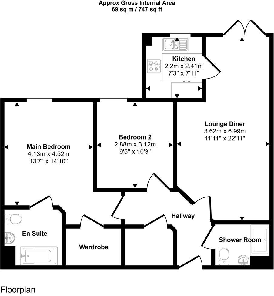 30 Brindley Gardens, Bilbrook, Wolverhampton, WV8 1FL floorplan