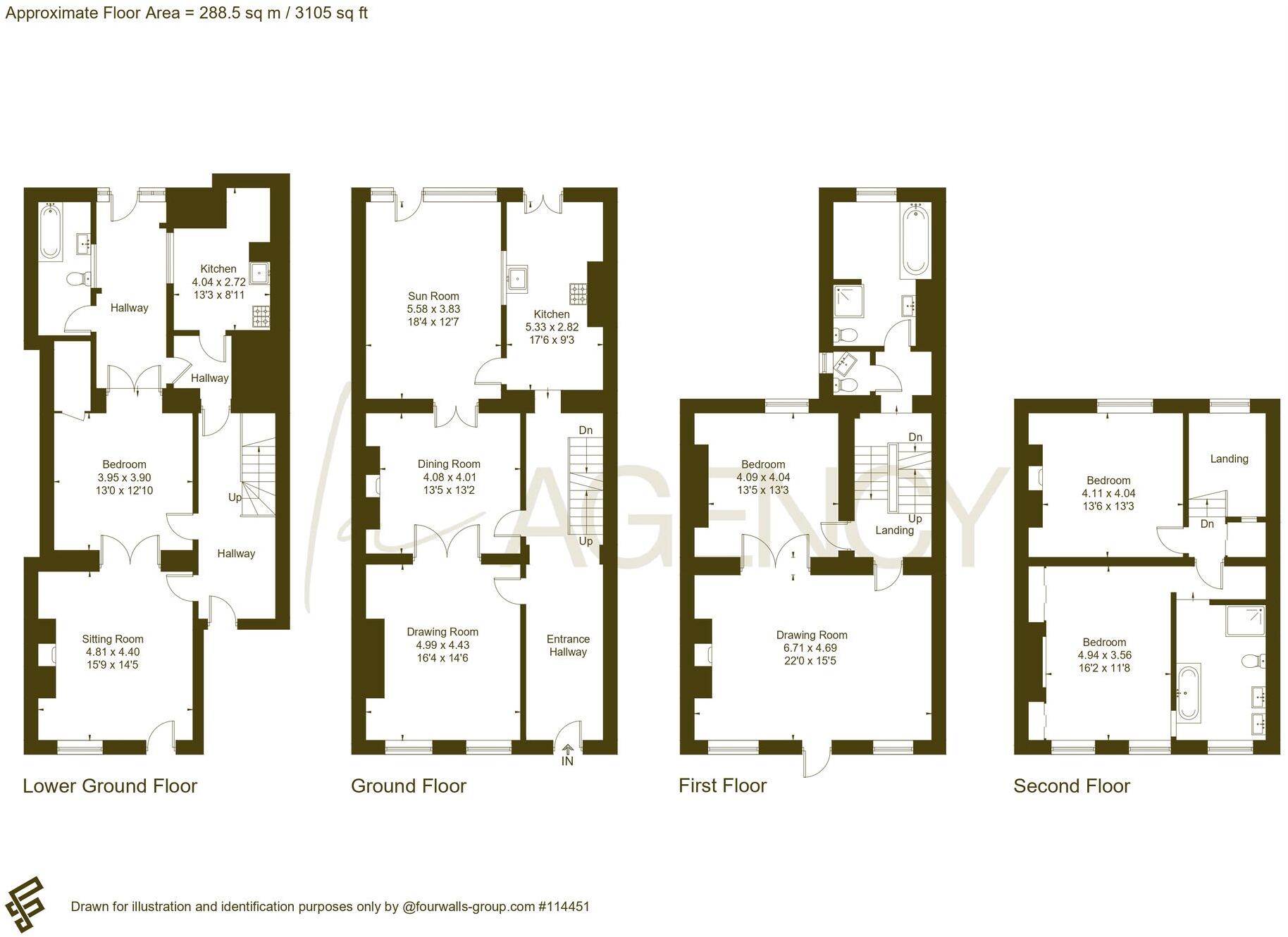 Evesham Road, Cheltenham, GL52 floorplan