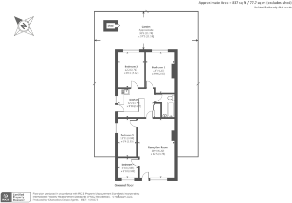 Staines Road West, Ashford floorplan