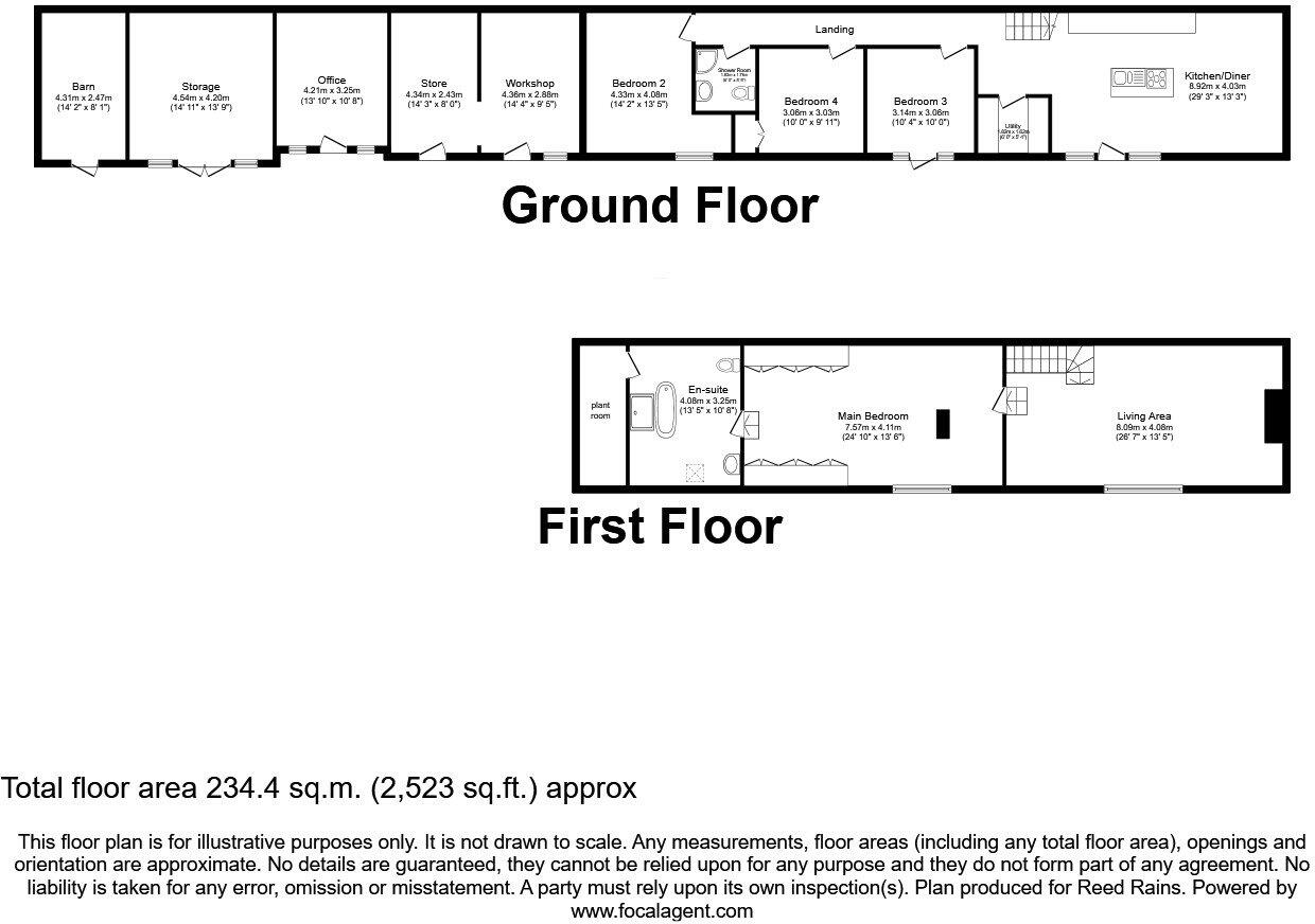 Sunny Bank Road, Batley, West Yorkshire, WF17 floorplan