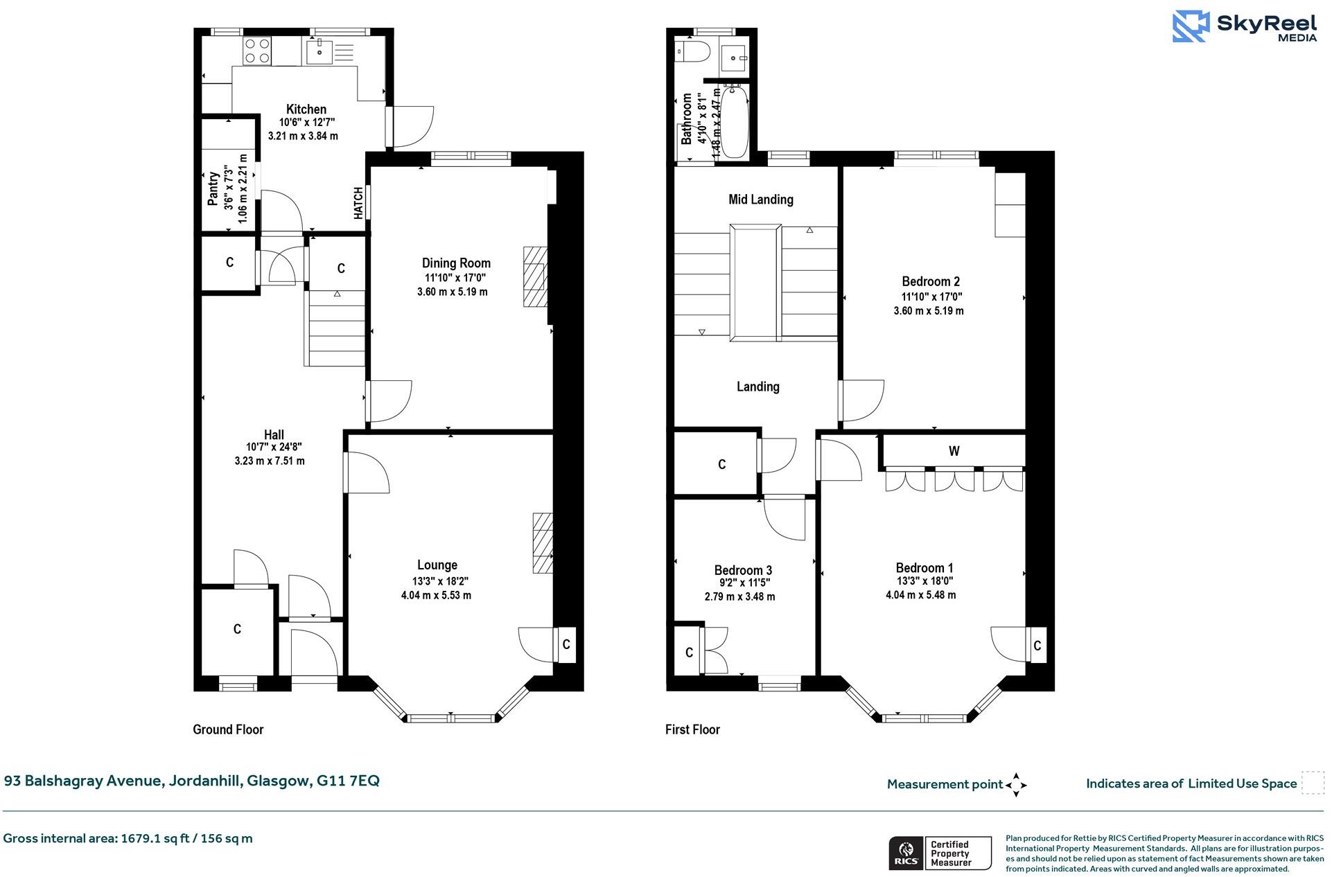 Balshagray Avenue, Jordanhill, Glasgow floorplan