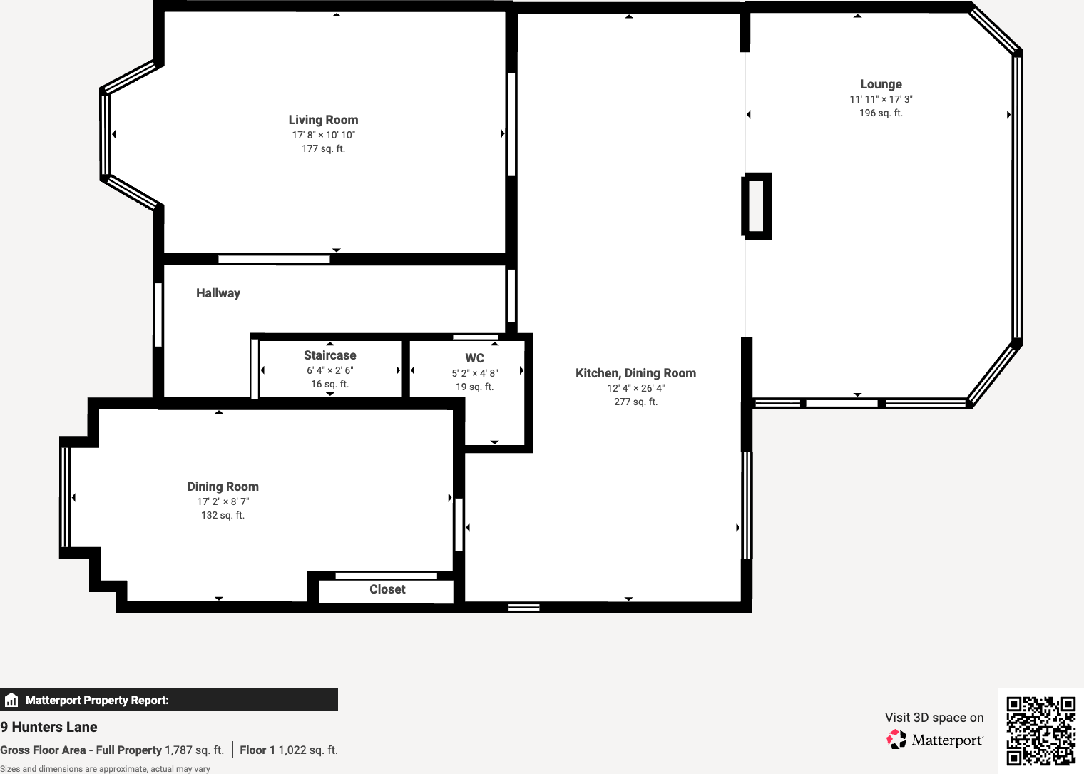 Hunters Lane, Simmondley, Glossop, SK13 6XX floorplan