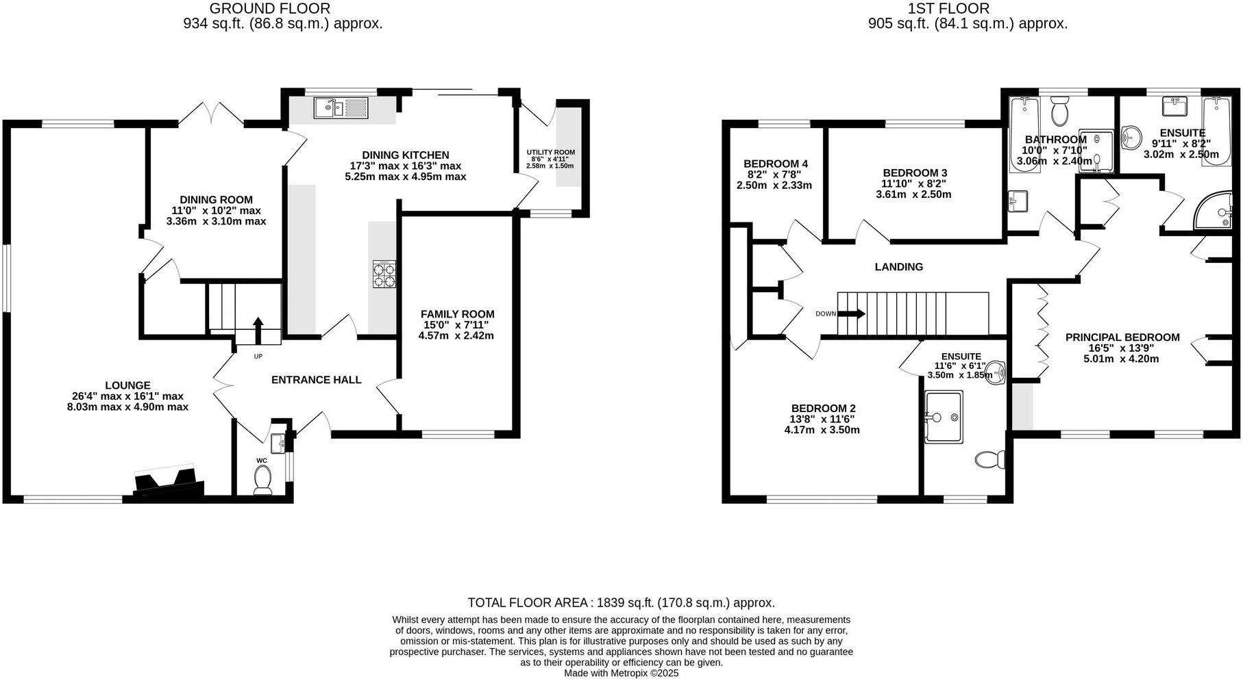 Summers Way, Knutsford, WA16 floorplan