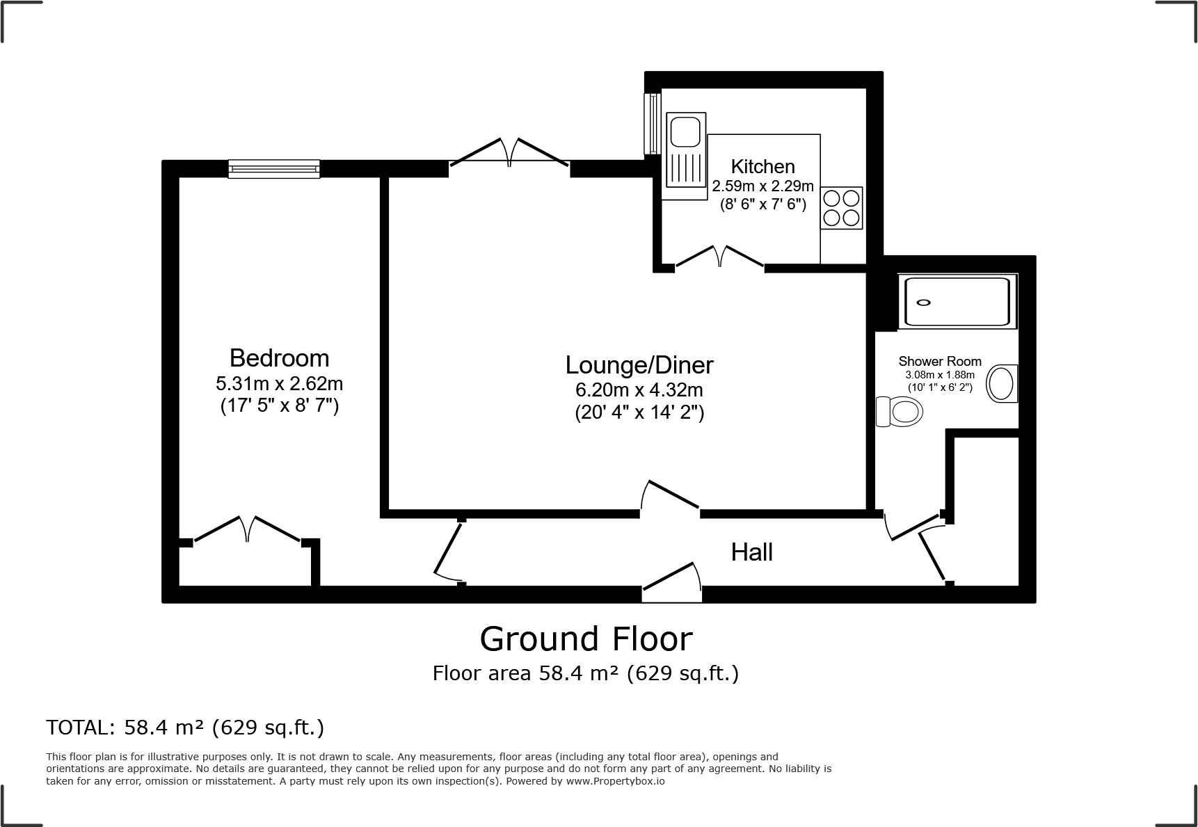 Rosemary Lane, Halstead, Essex floorplan