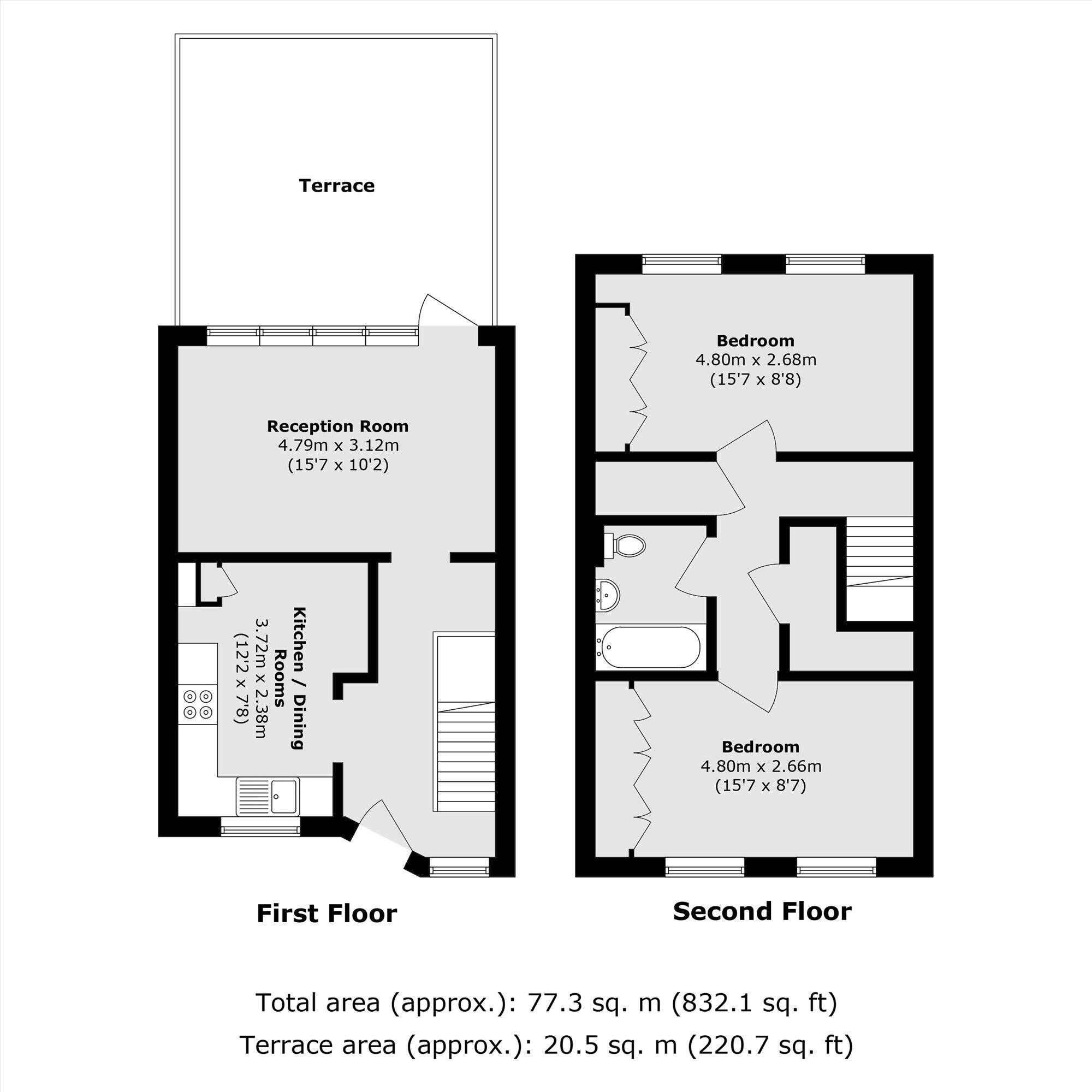 Ollgar Close, Shepherds Bush floorplan