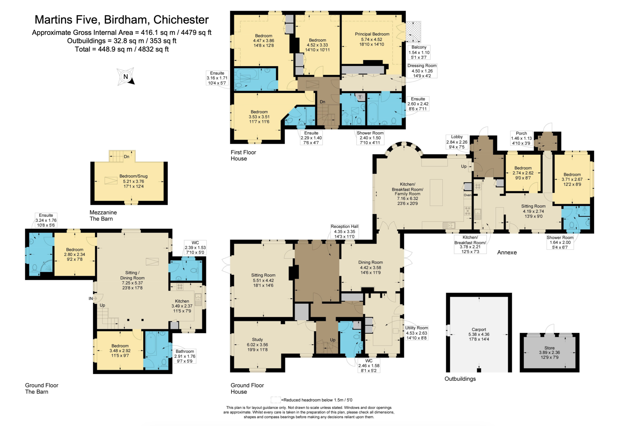 Martins Lane, Birdham, nr Chichester Marina floorplan