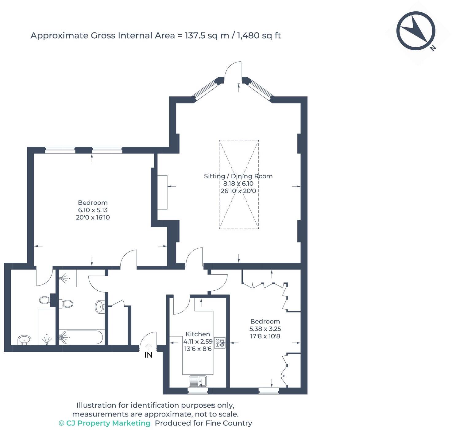 Highfield Lane, Tyttenhanger, AL4 floorplan