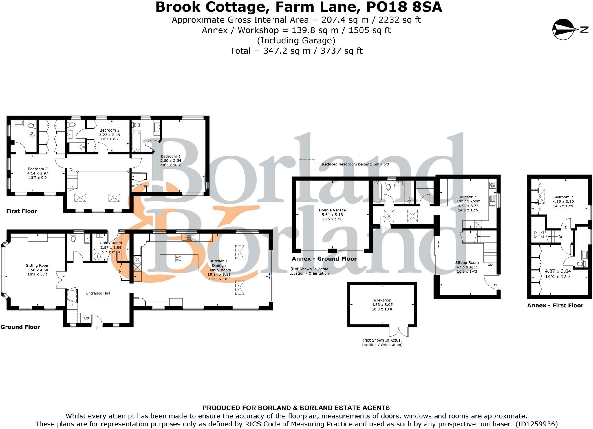 Farm Lane, Nutbourne floorplan