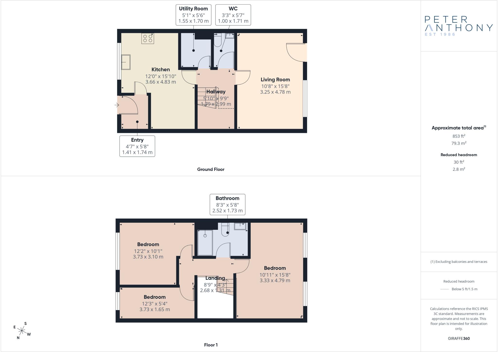 Oswald Close, Salford, Greater Manchester, M6 floorplan