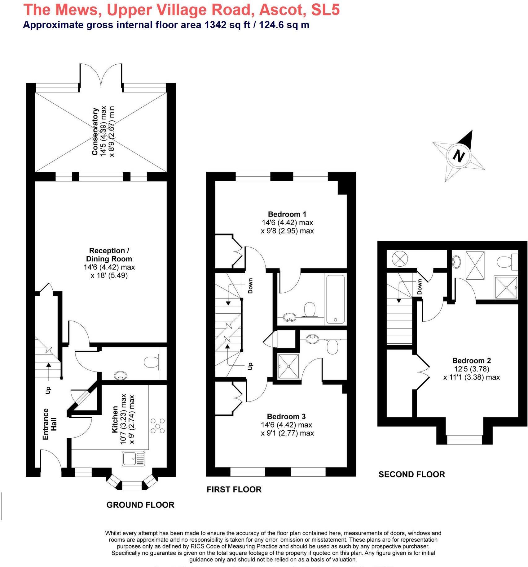 Upper Village Road, Ascot SL5 floorplan