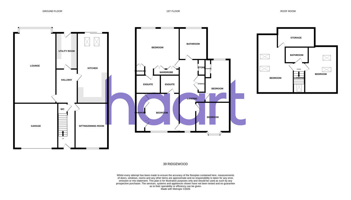 Ridgewood Avenue, Edenthrope, Doncaster floorplan