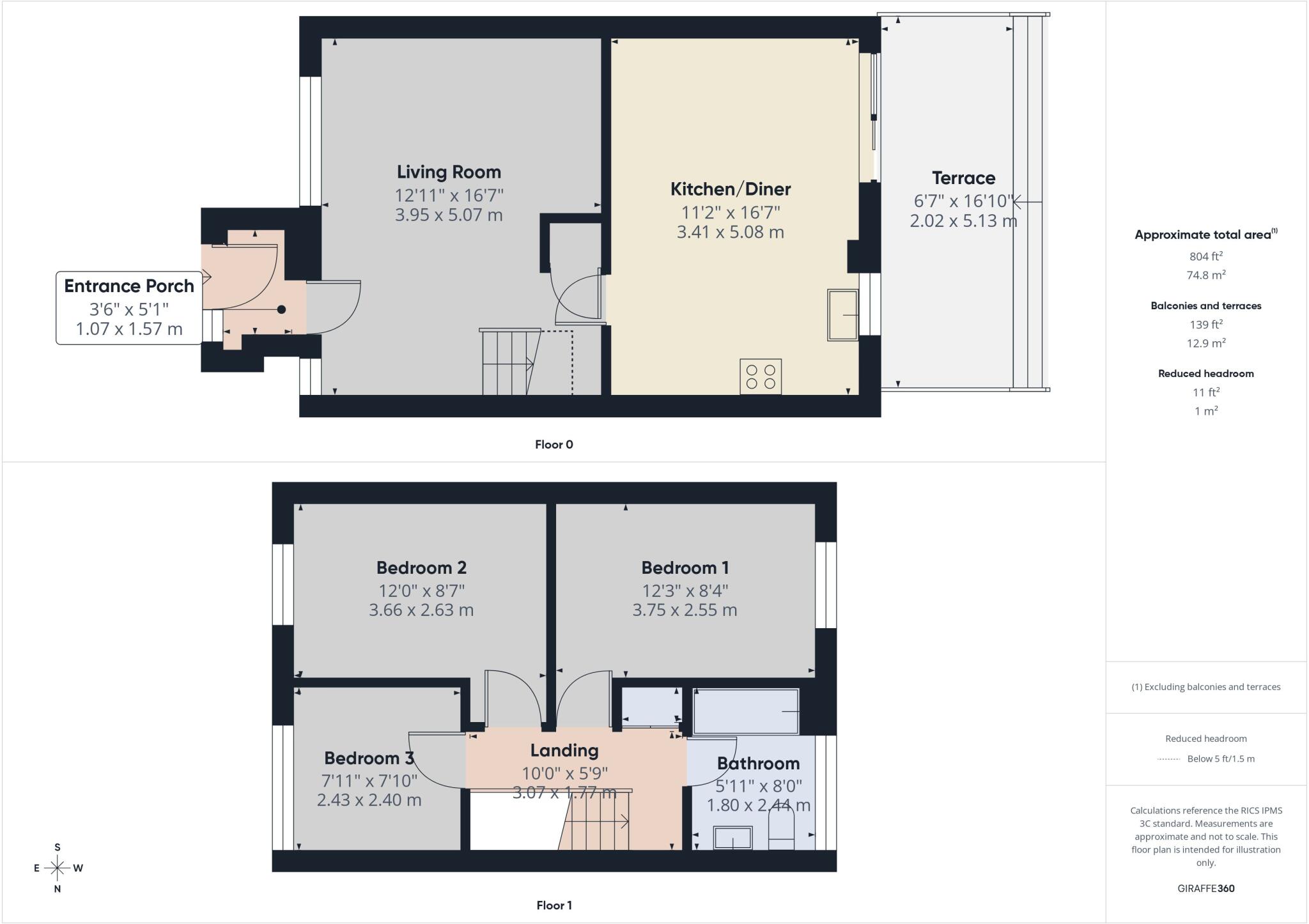 118, Berries Avenue, Bude, Cornwall floorplan