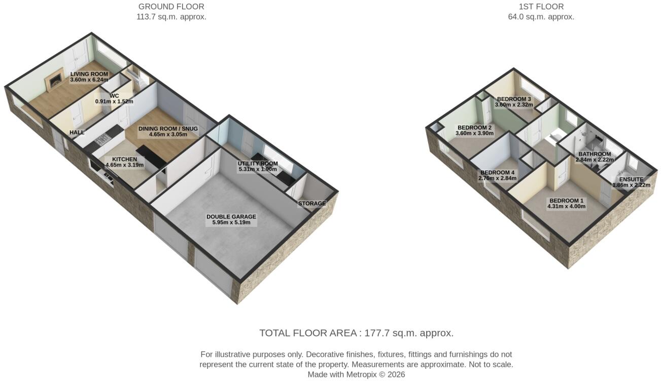 Coiners Fold, Mytholmroyd, Hebden Bridge floorplan