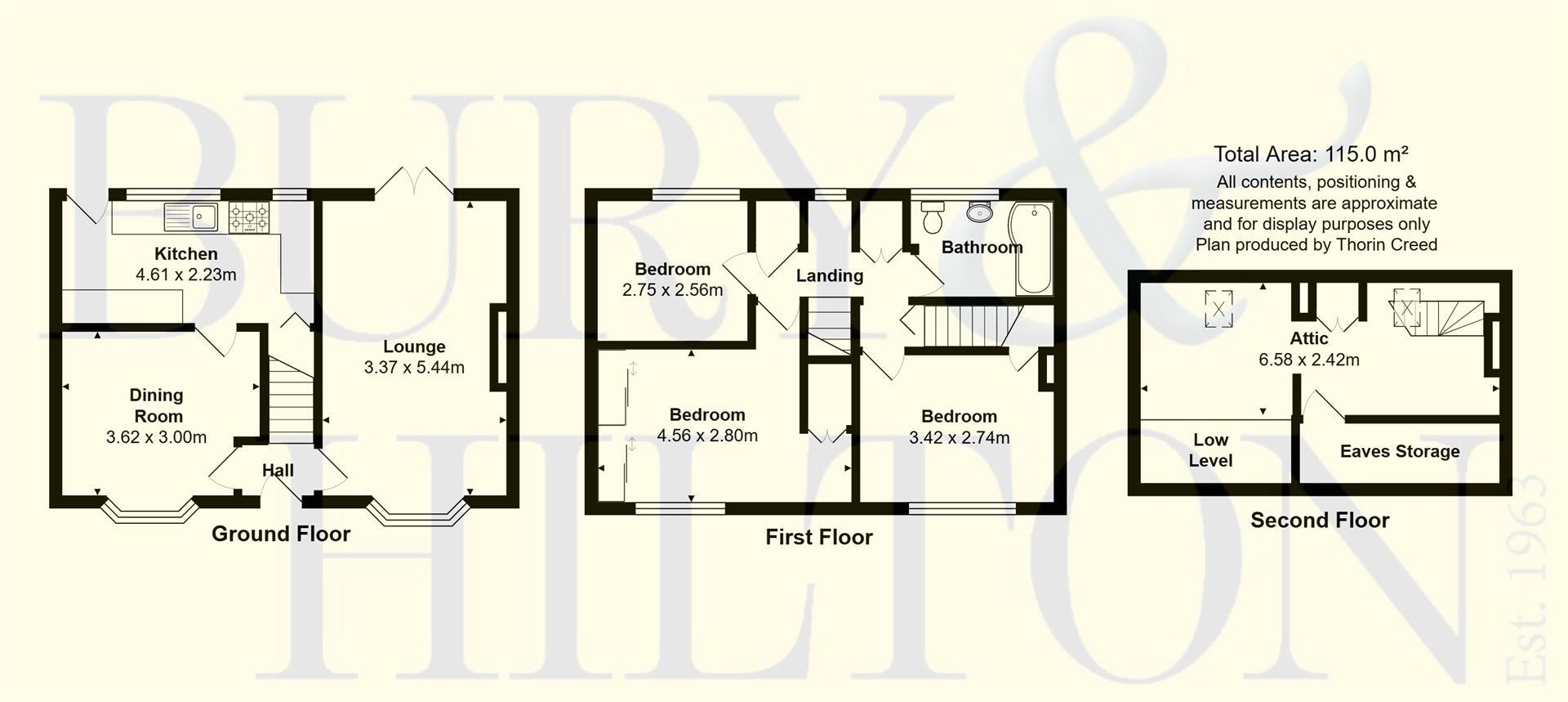 Nab Hill Avenue, Leek floorplan