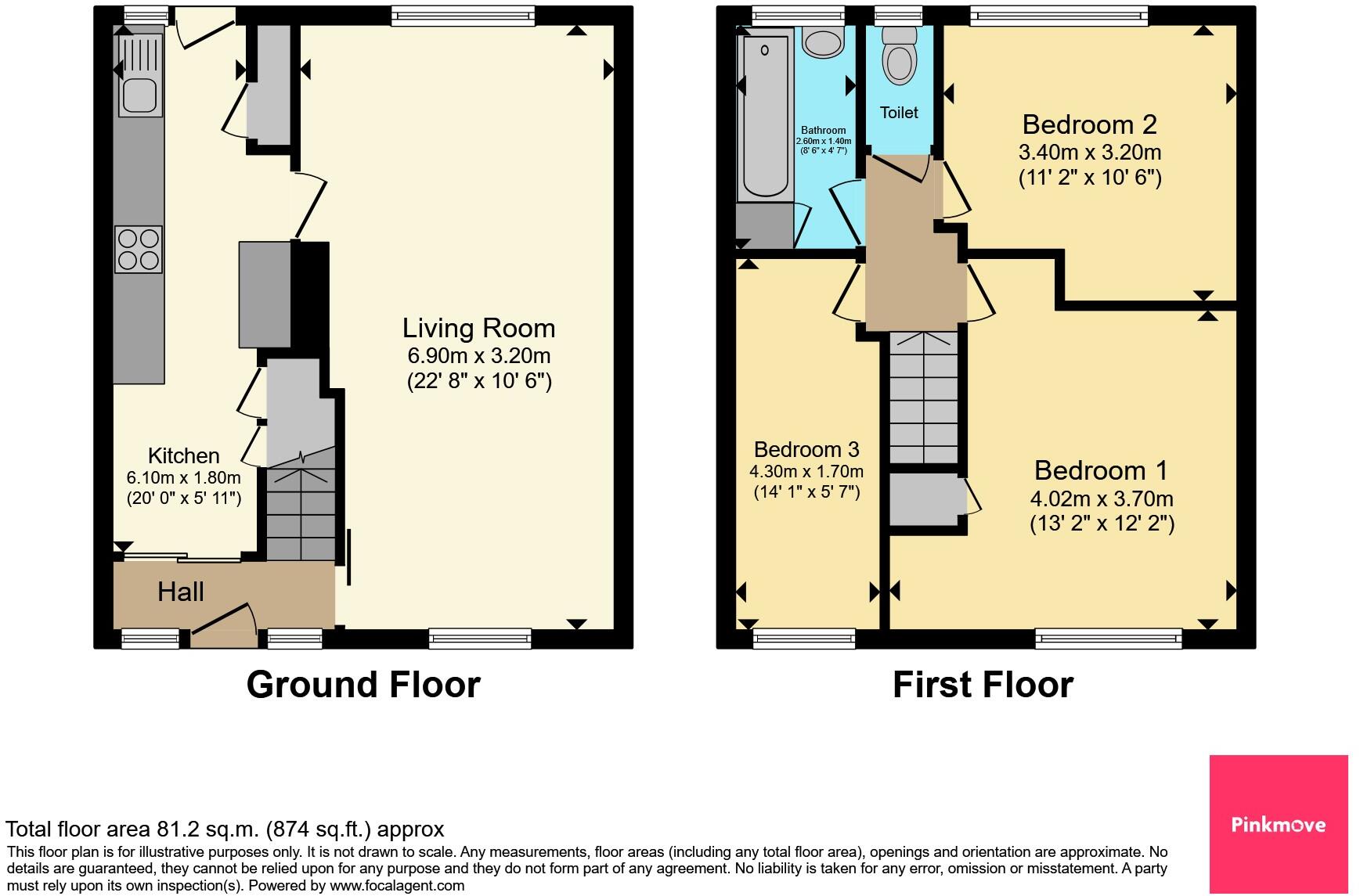 Playford Crescent, Newport floorplan