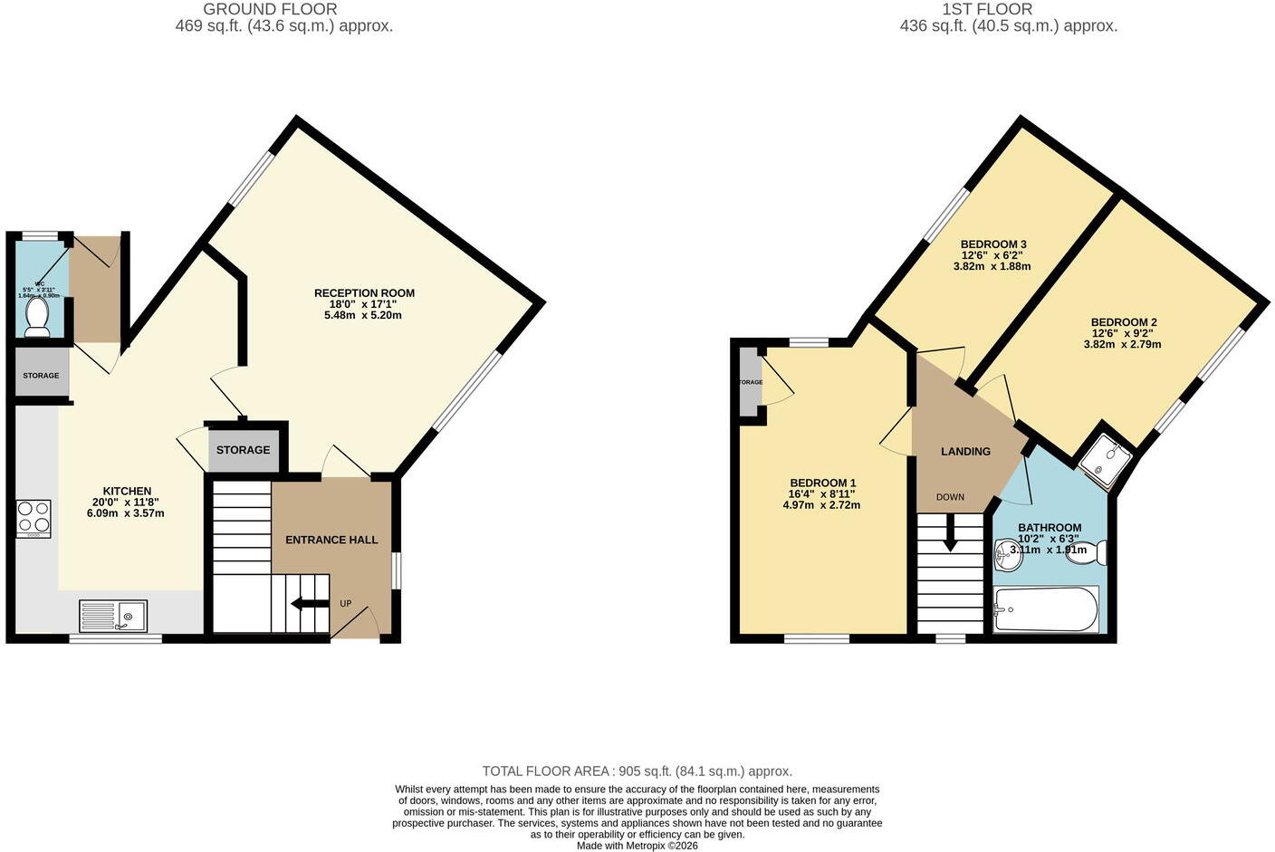Thorns Avenue, Brierley Hill, DY5 2XE floorplan