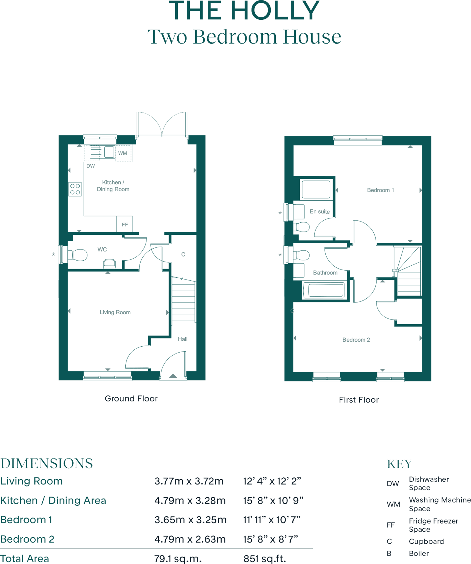 Leaf Living at Rushlake Meadows, Willingdon, BN20 floorplan