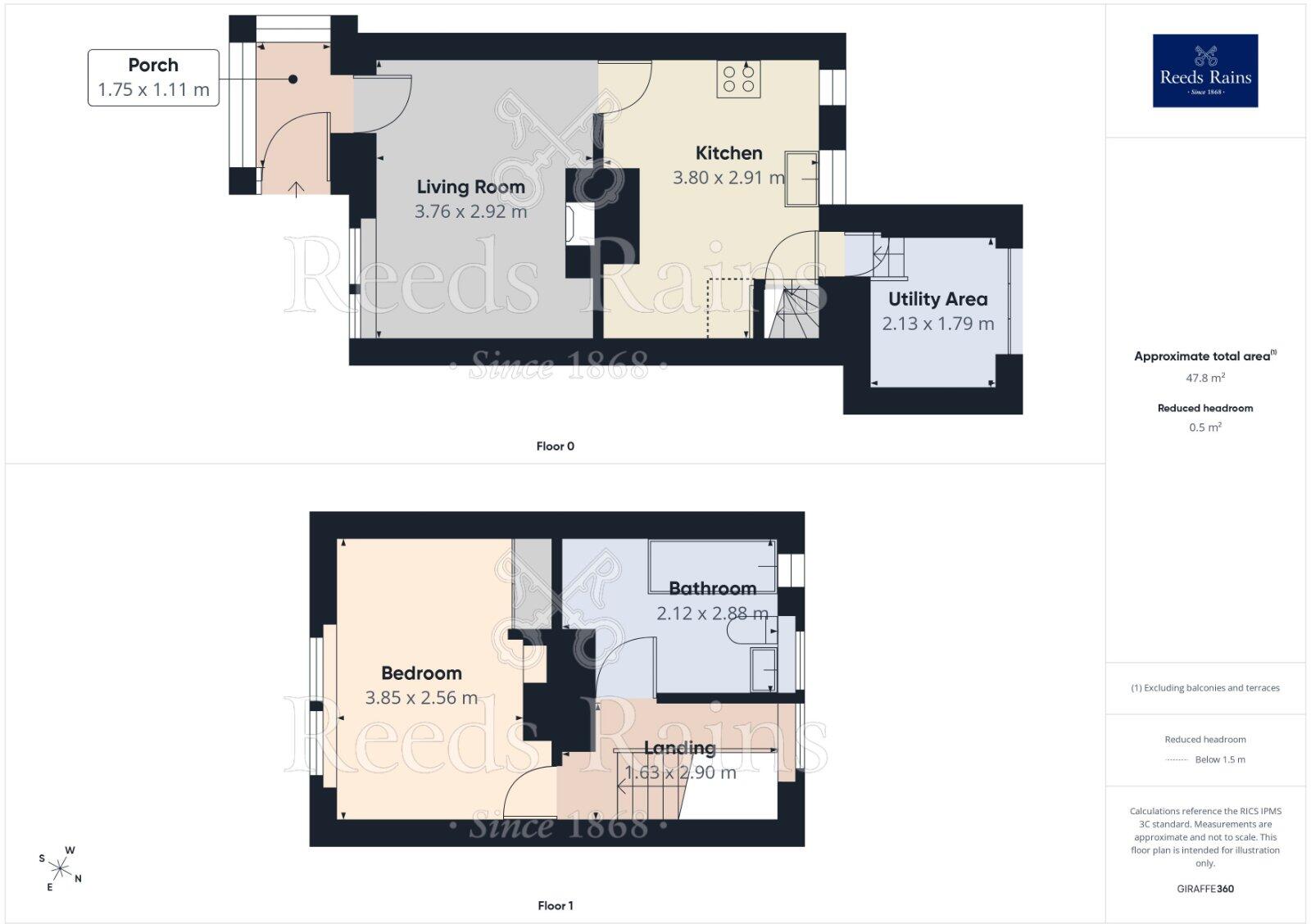 Blenheim Terrace, Morley, Leeds, West Yorkshire, LS27 floorplan