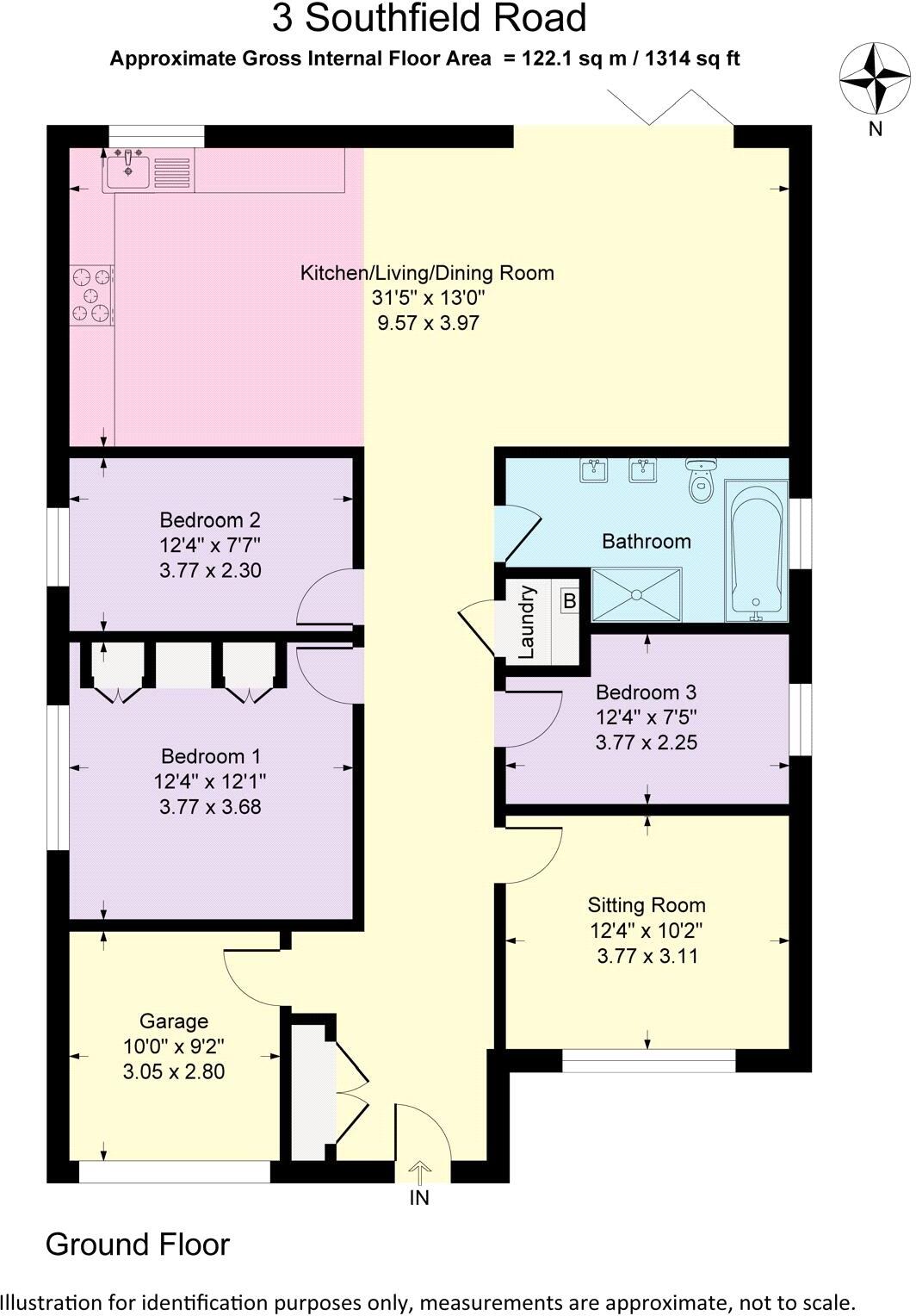 Southfield Road, Pocklington, York, YO42 floorplan