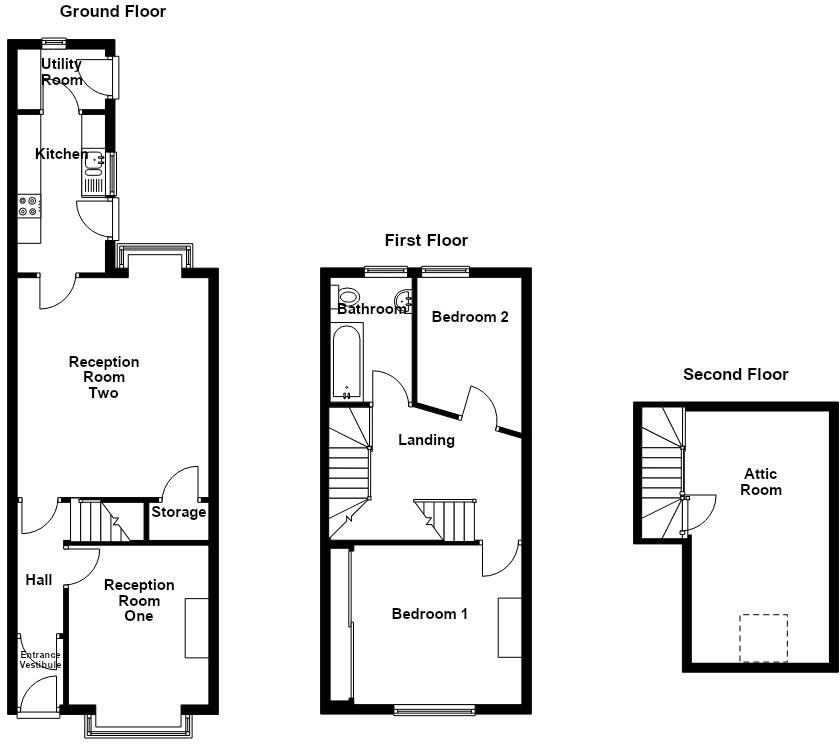 Rosehill Road, Burnley floorplan