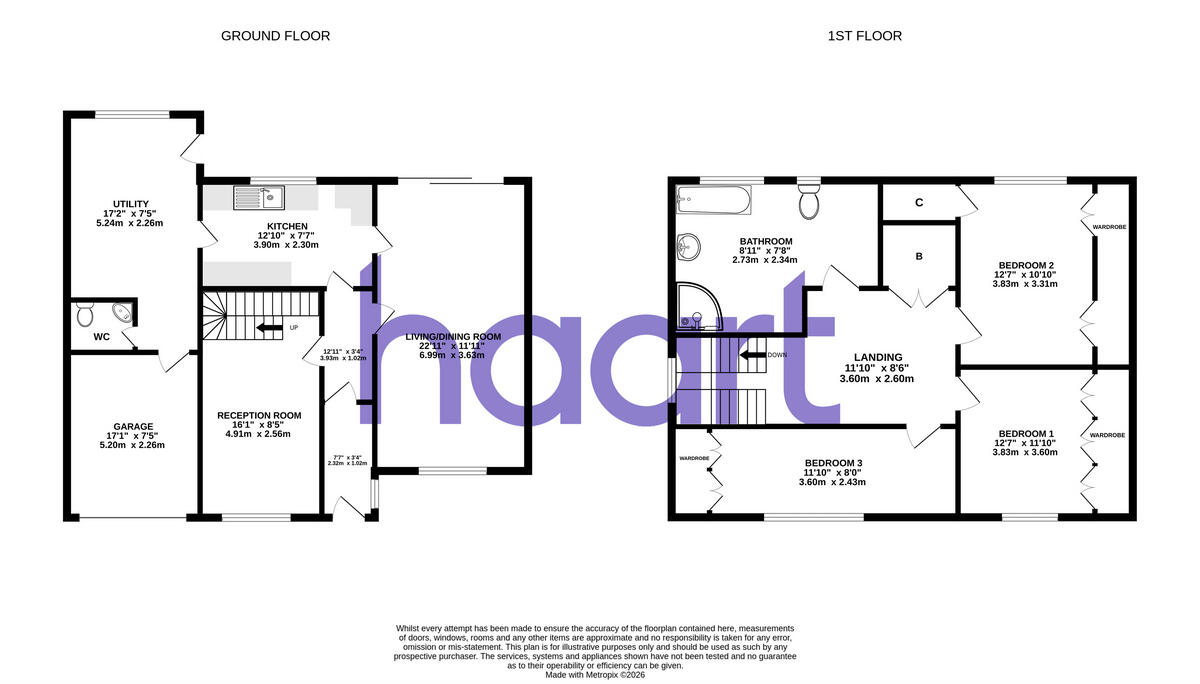 Yiewsley Crescent, Swindon floorplan