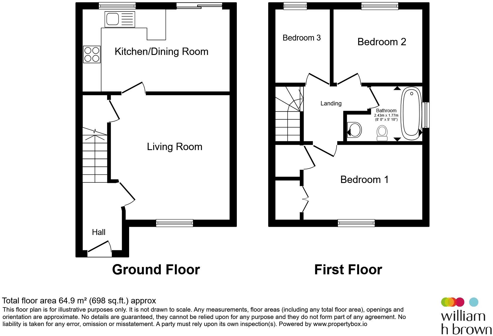 Stoneleigh Court, Shelley, Huddersfield floorplan