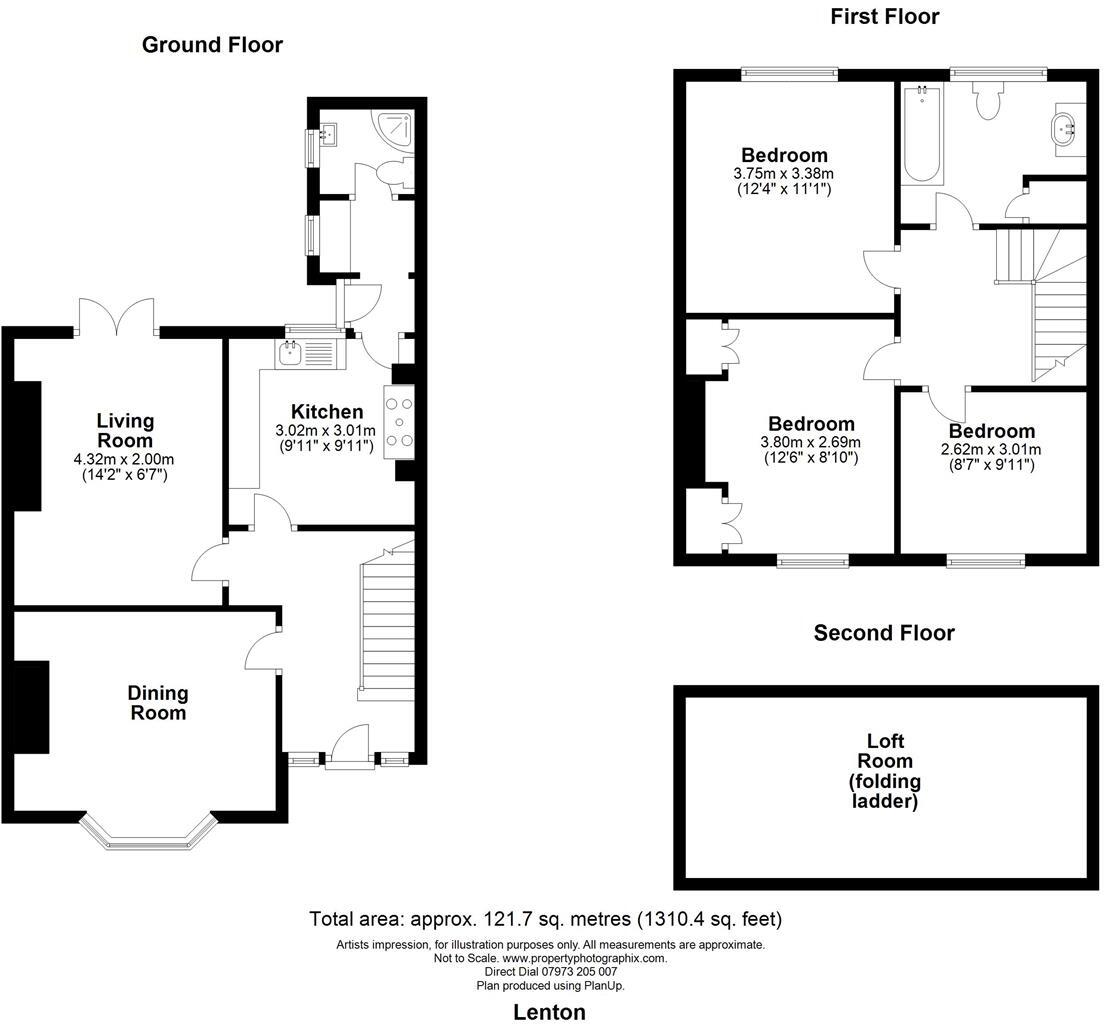 Llangollen Road, Trevor floorplan