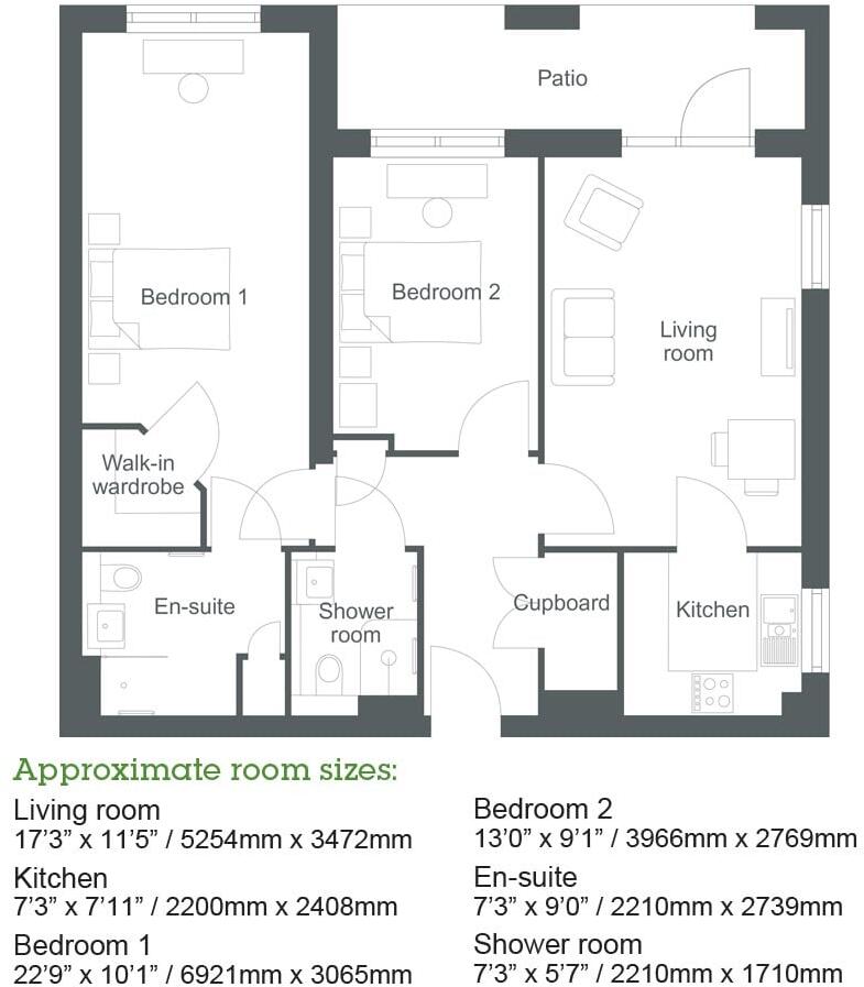 224 Beulah Hill, Upper Norwood, Greater London, SE19 3UX floorplan