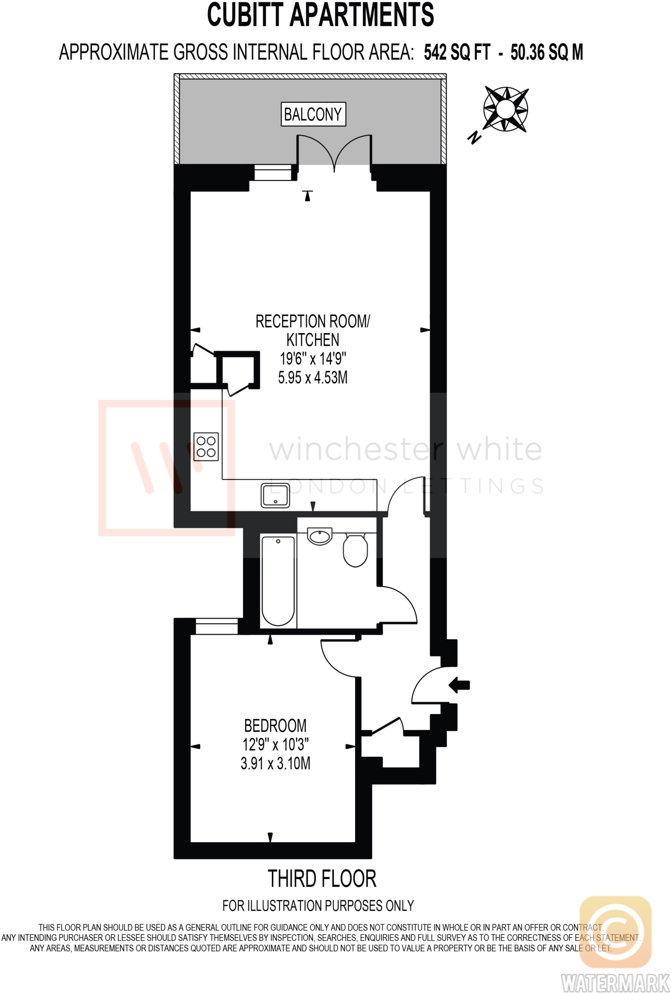 Cubitt Apartments, SW11 floorplan