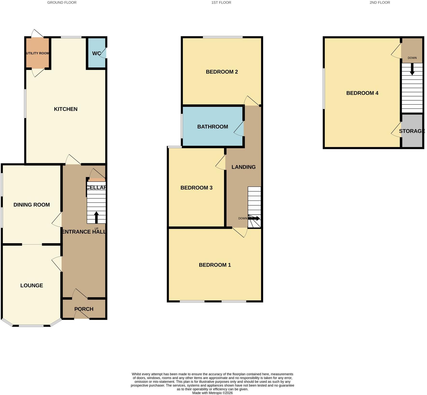 Shadyside, Doncaster, DN4 floorplan