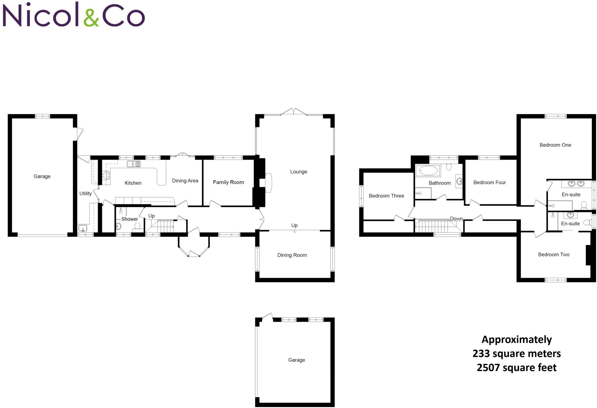 Church Lane, Martin Hussingtree, Worcester, Worcestershire, WR3 floorplan