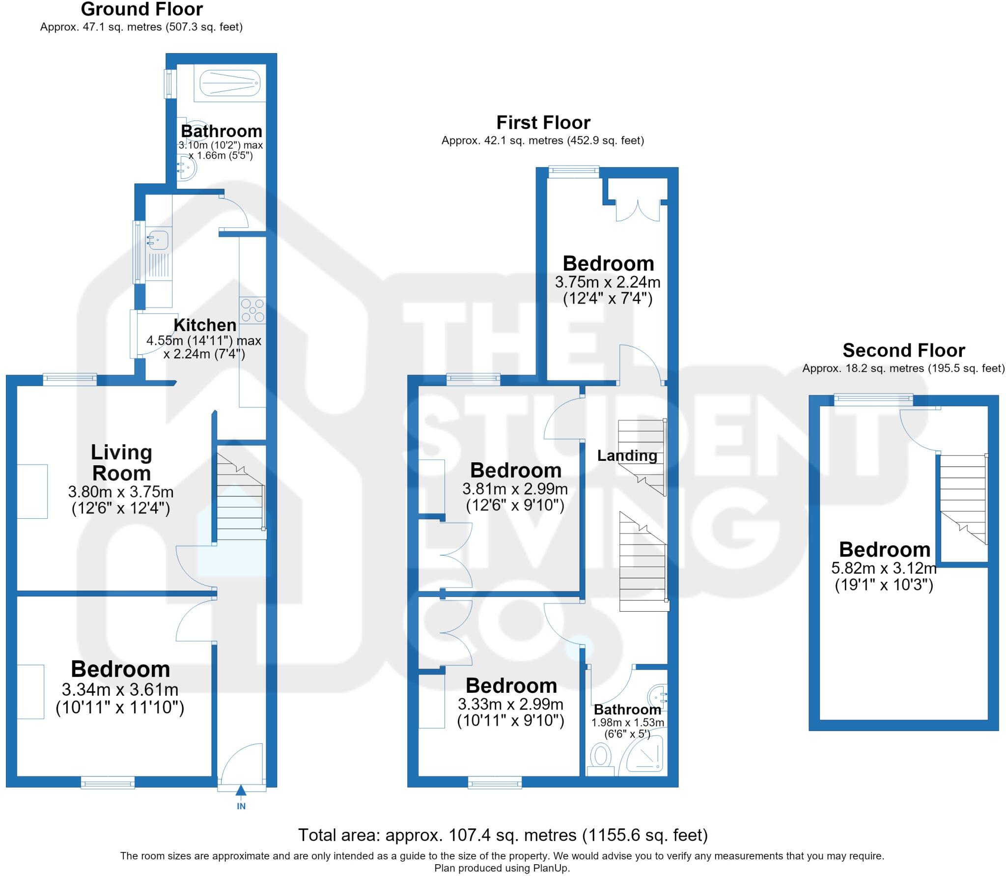 Riddings Terrace, City Centre floorplan